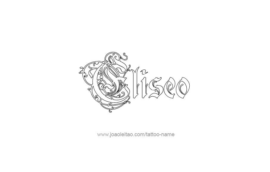 Tattoo Design  Name Eliseo   