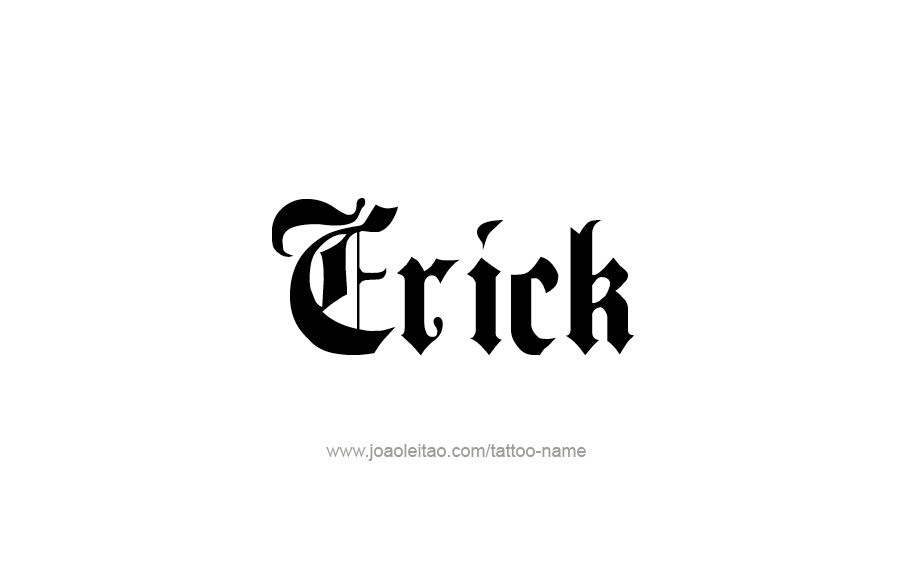 Tattoo Design  Name Erick   