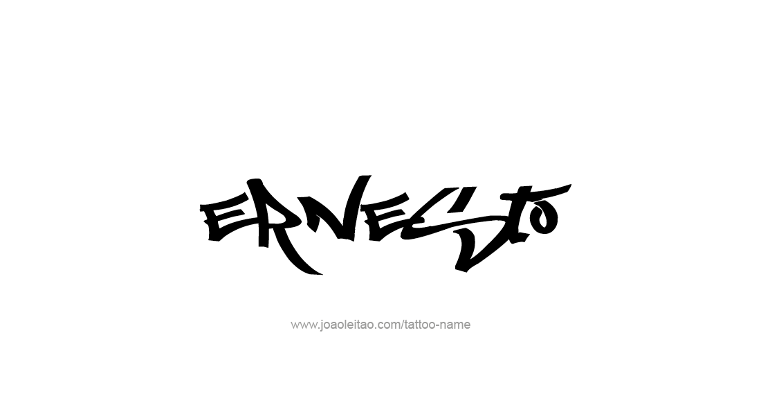 Tattoo Design  Name Ernesto   