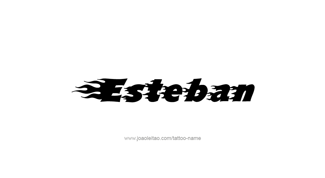 Tattoo Design  Name Esteban   