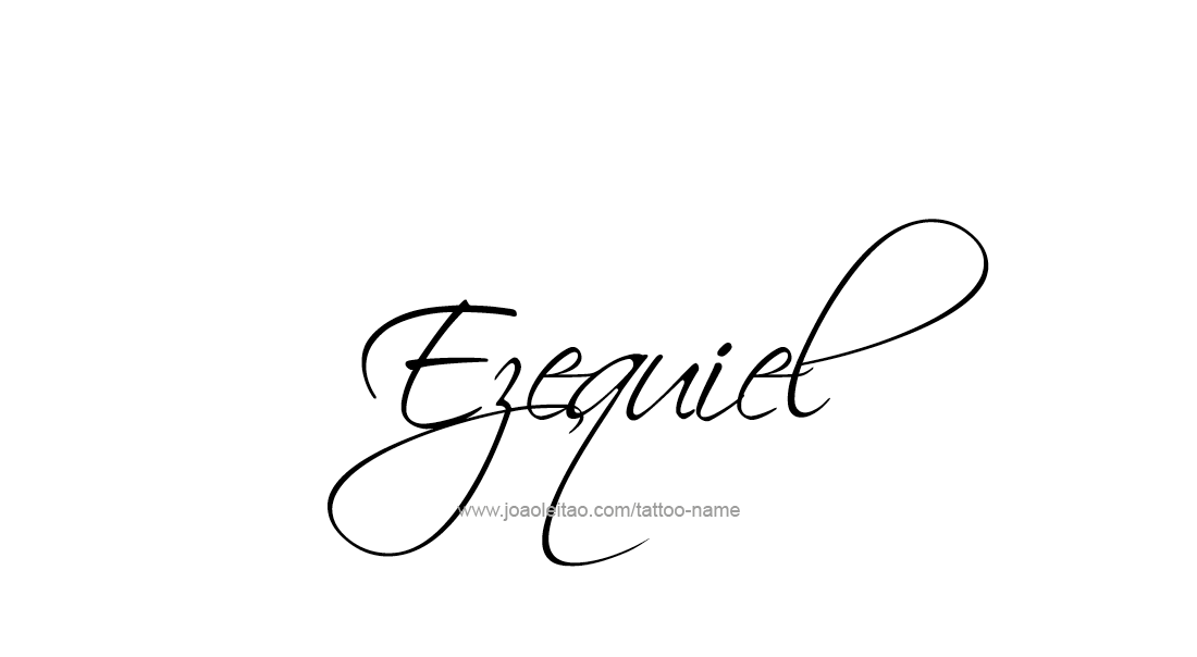 Tattoo Design  Name Ezequiel   