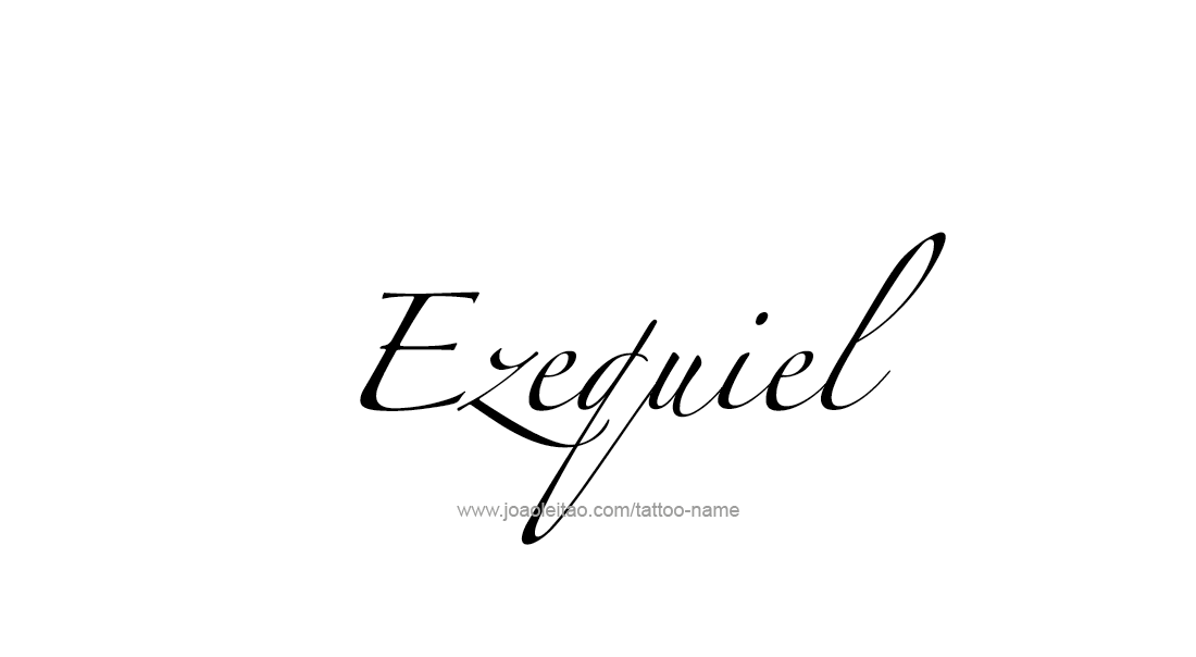 Tattoo Design  Name Ezequiel   