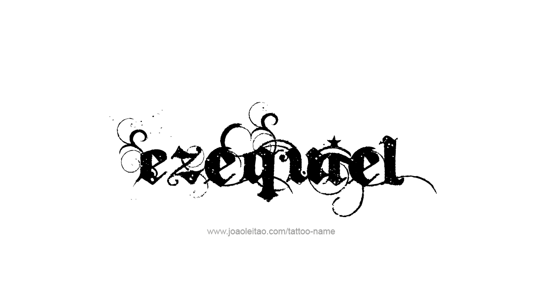 Tattoo Design  Name Ezequiel   