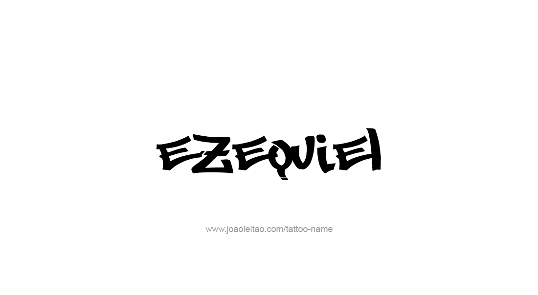 Tattoo Design  Name Ezequiel   