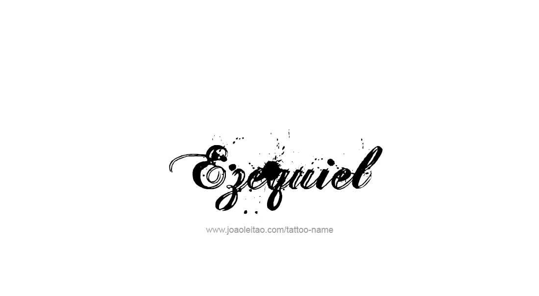 Tattoo Design  Name Ezequiel   