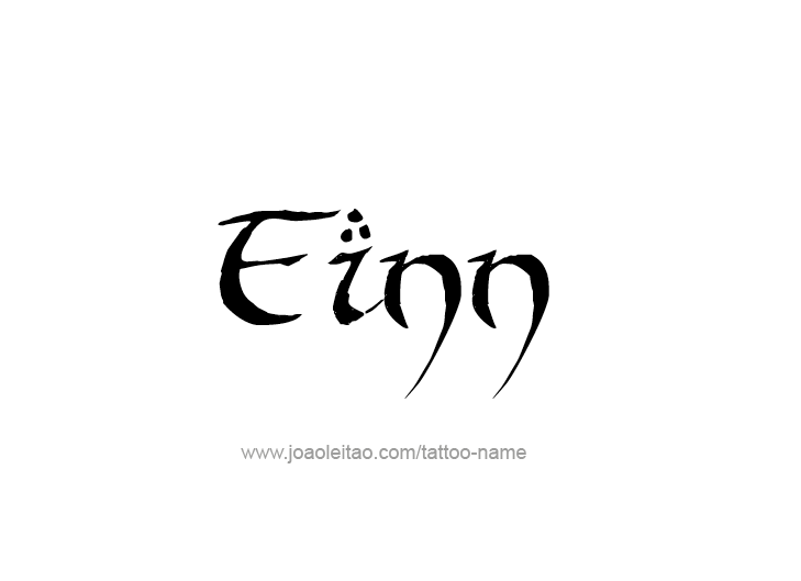 Tattoo Design  Name Finn   
