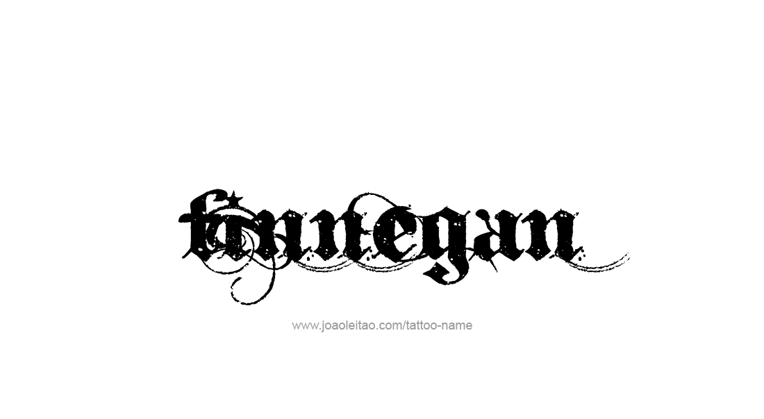 Tattoo Design  Name Finnegan   