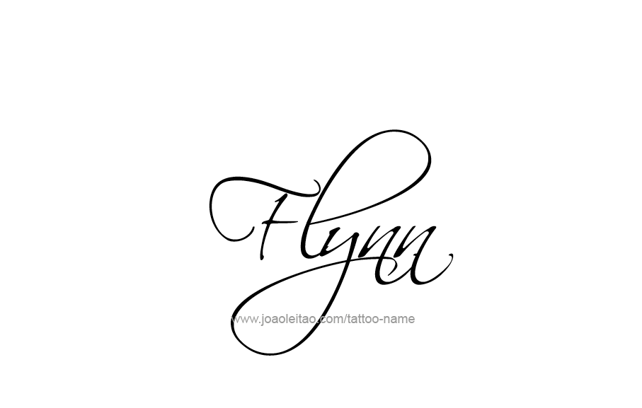 Tattoo Design  Name Flynn   