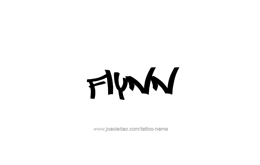 Tattoo Design  Name Flynn   