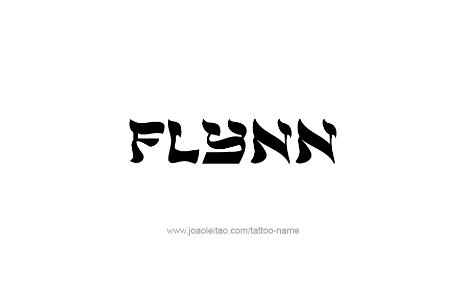 Tattoo Design  Name Flynn   