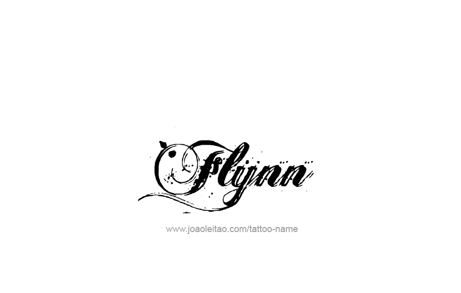 Tattoo Design  Name Flynn   