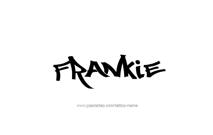 Tattoo Design  Name Frankie   