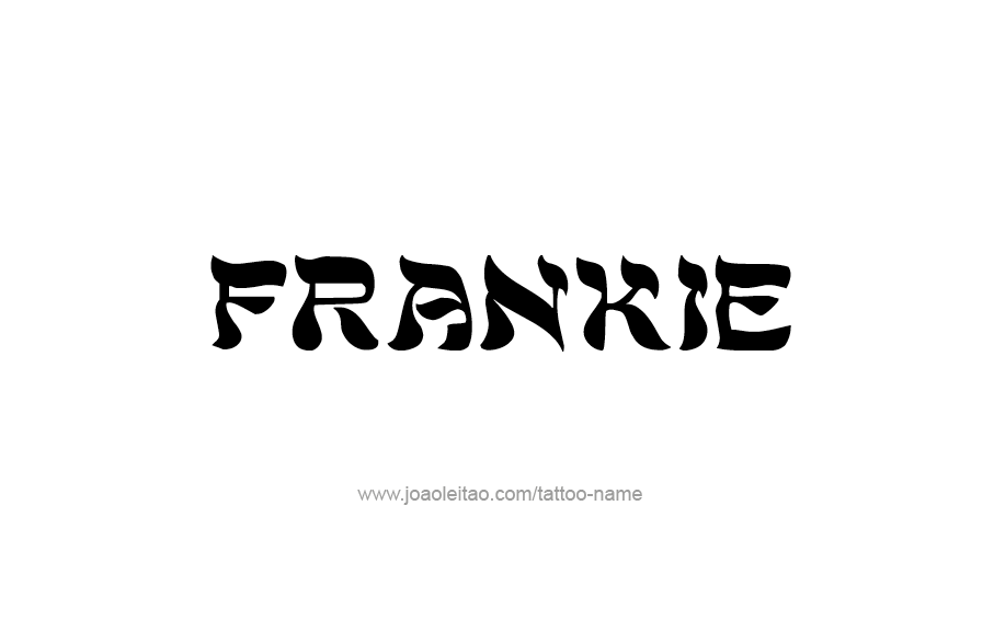 Tattoo Design  Name Frankie   