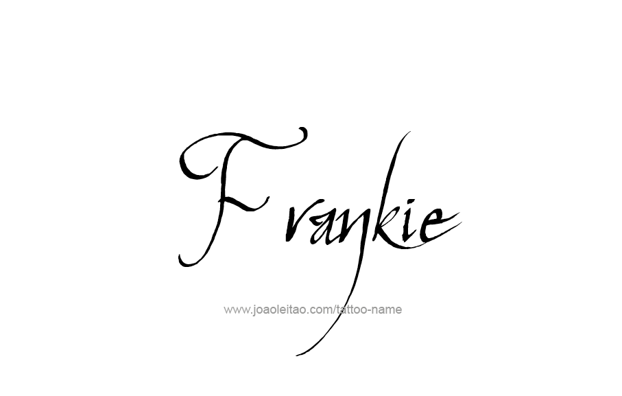 Tattoo Design  Name Frankie   