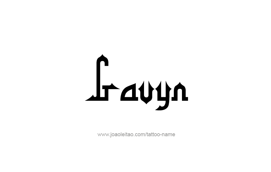 Tattoo Design  Name Gavyn   