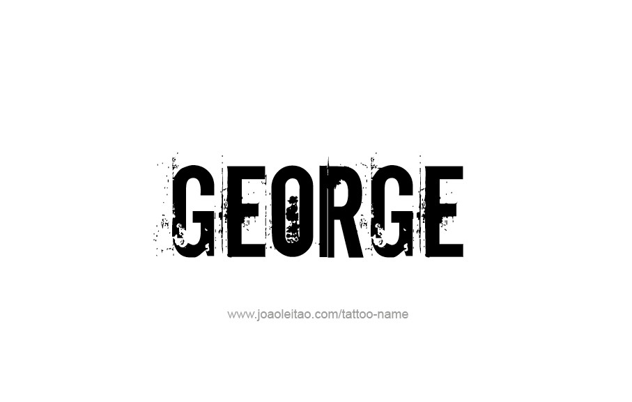 Tattoo Design  Name George   