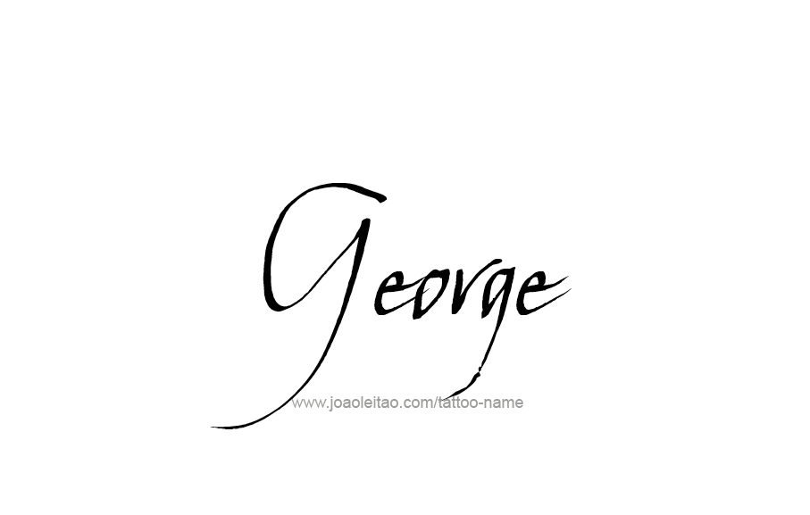 Tattoo Design  Name George   