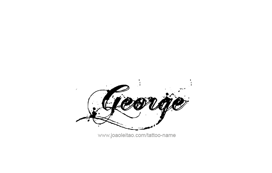 Tattoo Design  Name George   