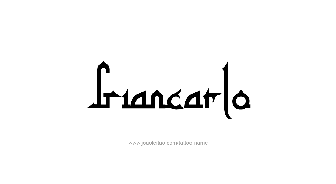 Tattoo Design  Name Giancarlo   