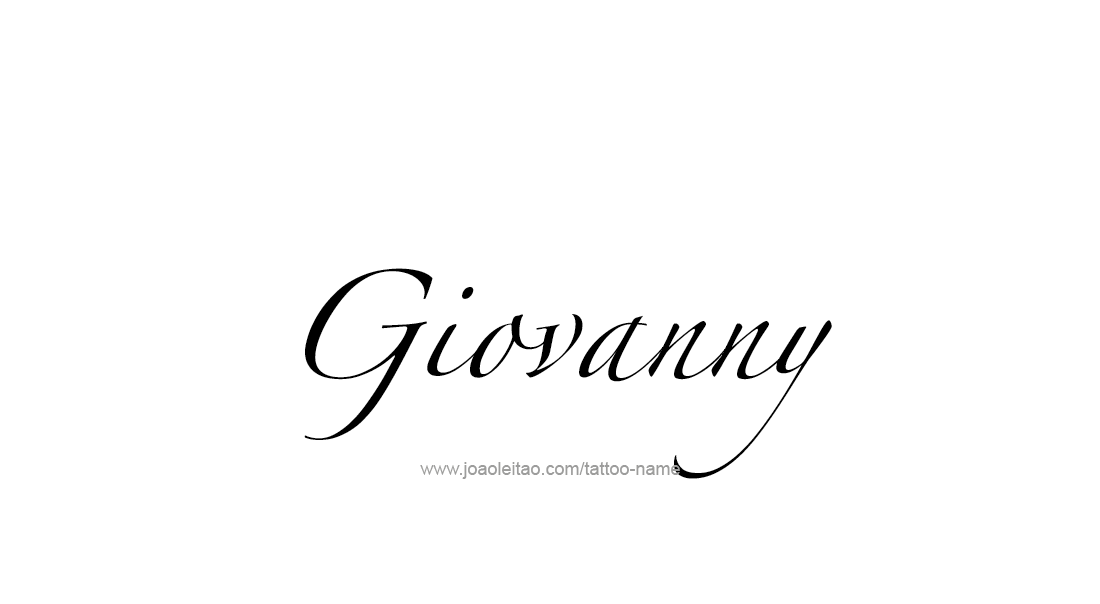 Tattoo Design  Name Giovanny   