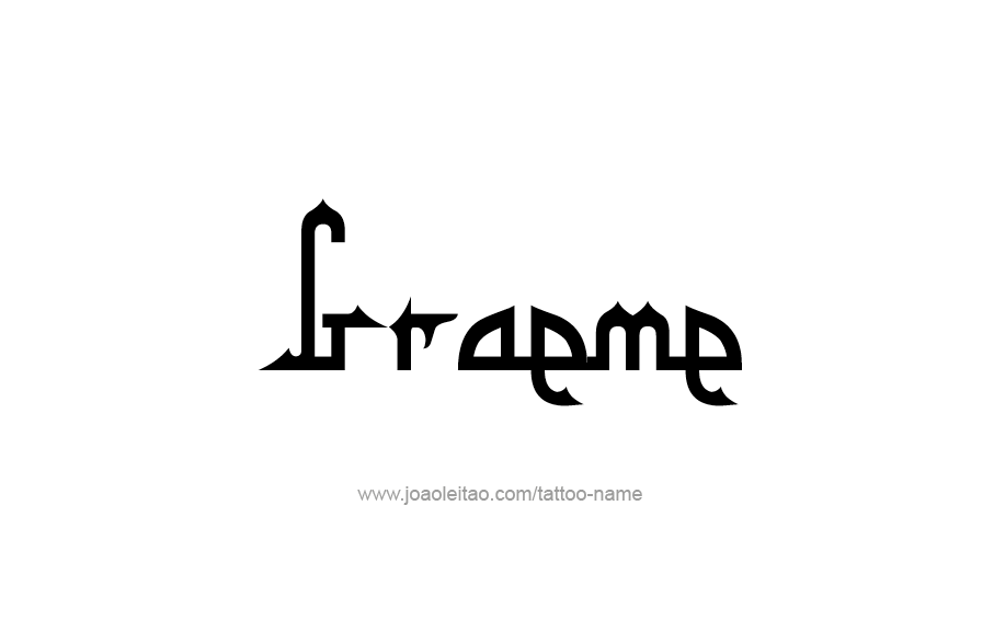 Tattoo Design  Name Graeme   