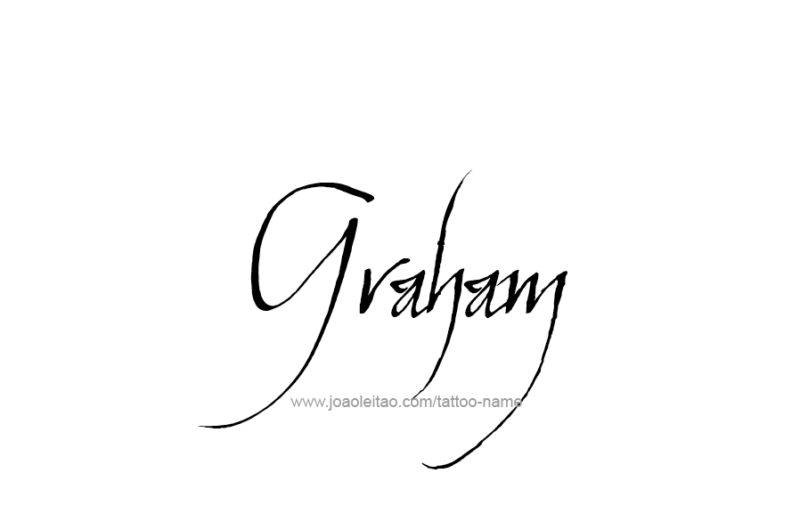 Tattoo Design  Name Graham   