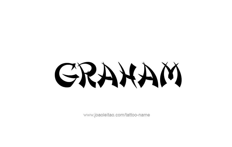 Tattoo Design  Name Graham