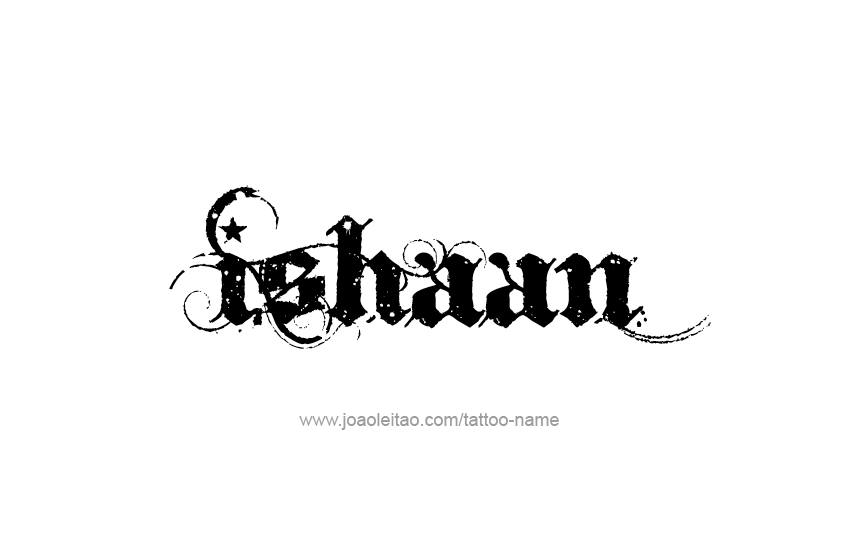 Tattoo Design  Name Ishaan   