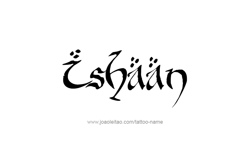 Tattoo Design  Name Ishaan   