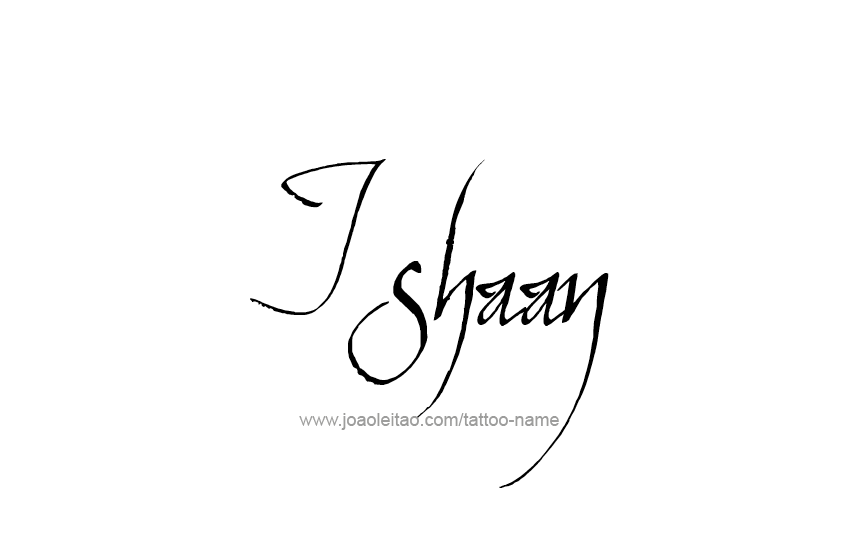 Tattoo Design  Name Ishaan   