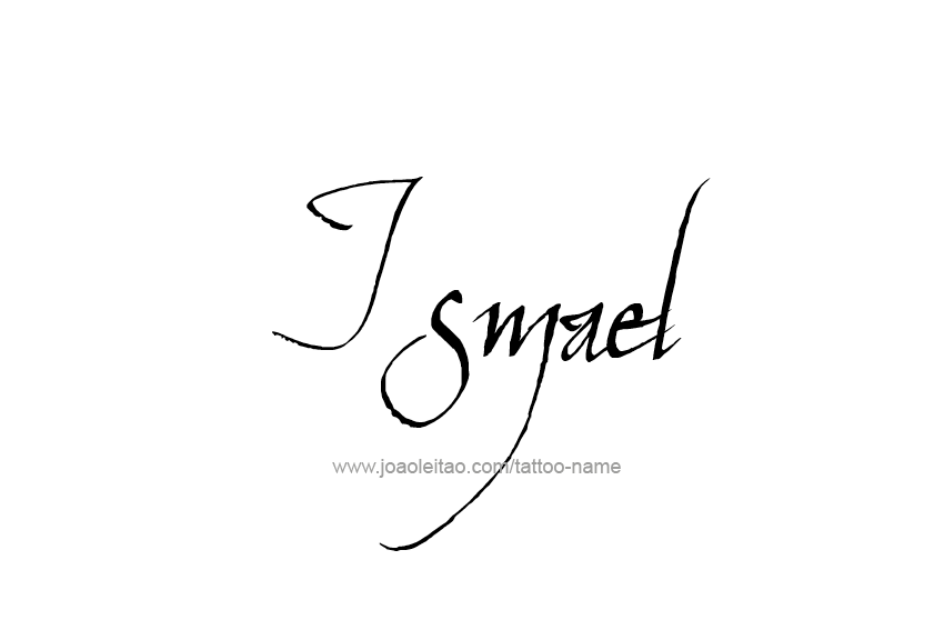 Tattoo Design  Name Ismael   