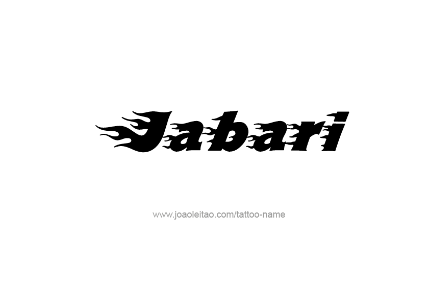 Tattoo Design  Name Jabari   