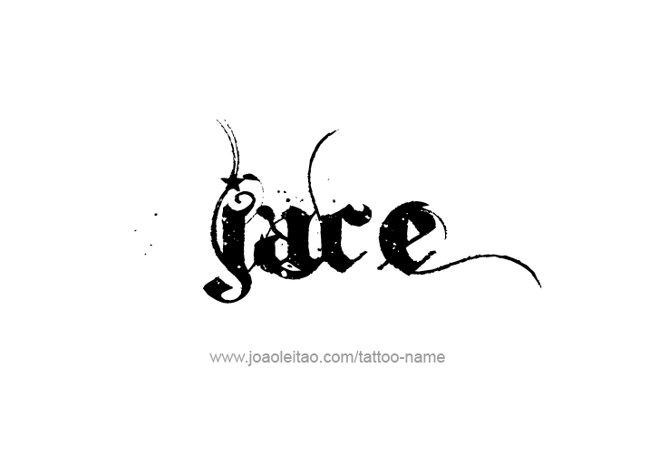 Tattoo Design  Name Jace   