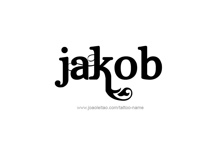 Tattoo Design  Name Jakob   