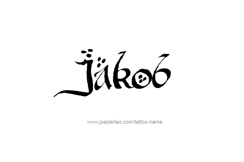 Tattoo Design  Name Jakob   