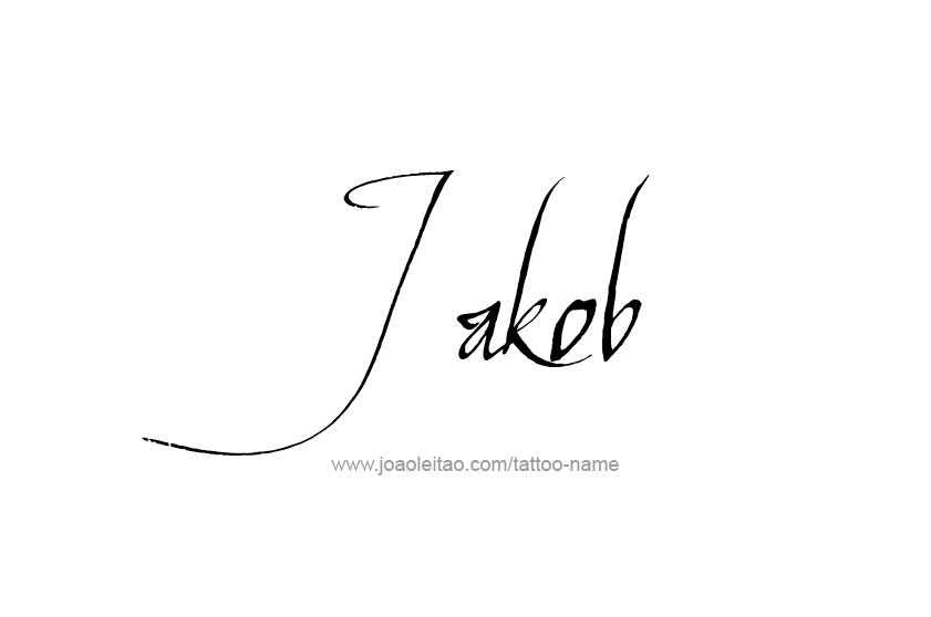 Tattoo Design  Name Jakob   