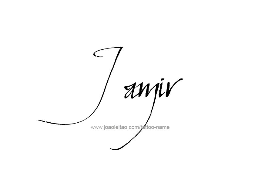 Tattoo Design  Name Jamir   