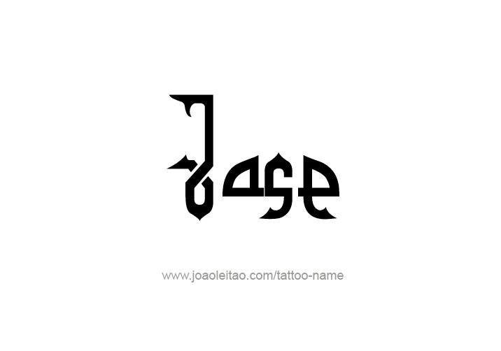 Tattoo Design  Name Jase   