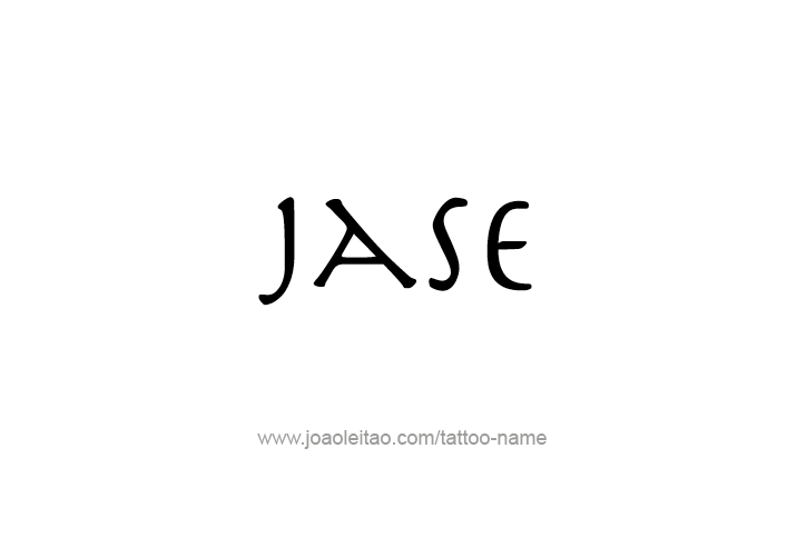 Tattoo Design  Name Jase   