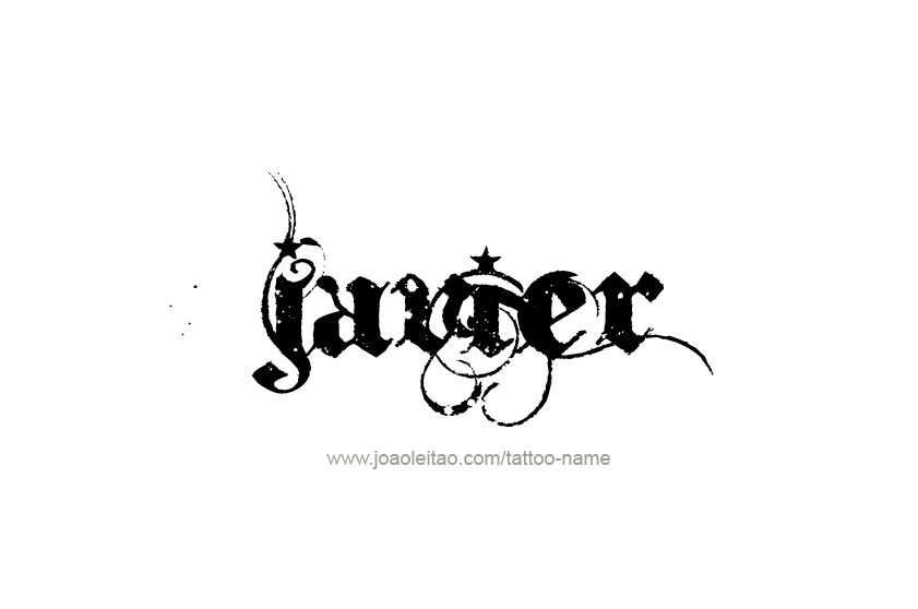 Tattoo Design  Name Javier   