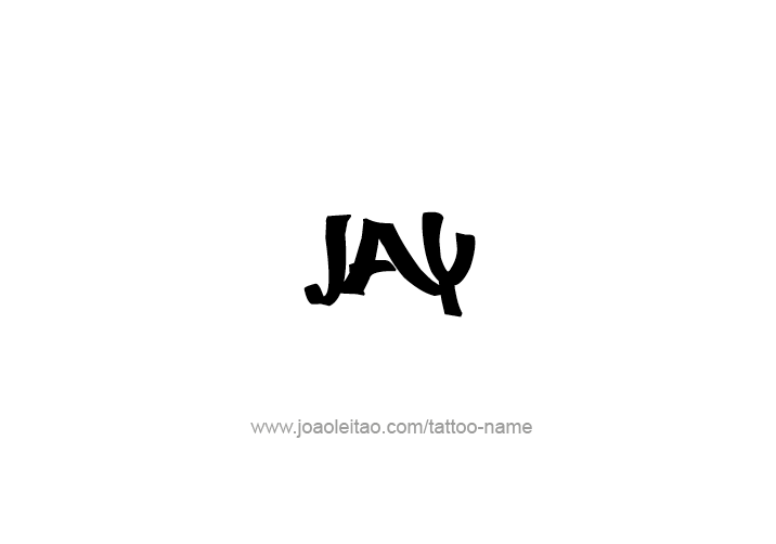 Tattoo Design  Name Jay   