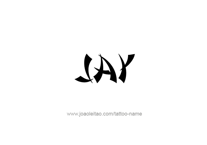 Tattoo Design  Name Jay