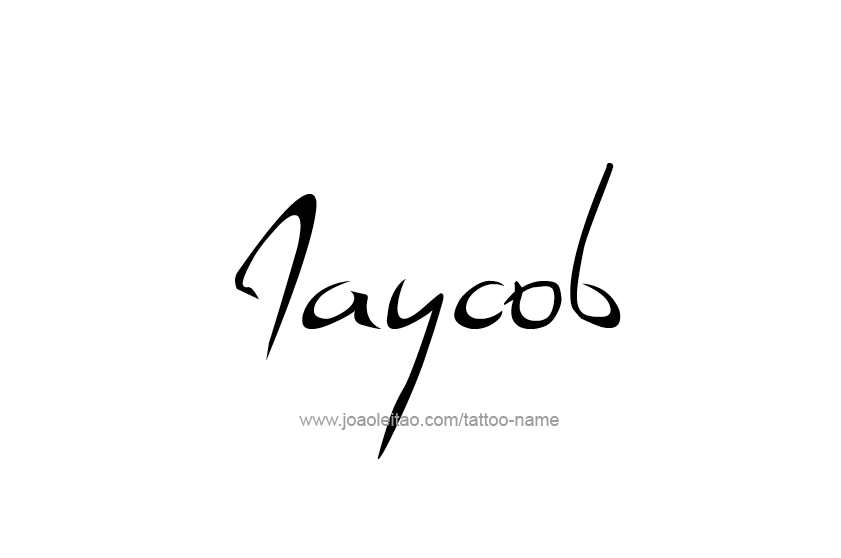 Tattoo Design  Name Jaycob   