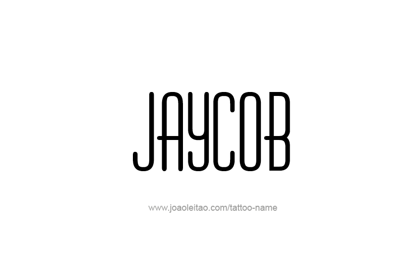 Tattoo Design  Name Jaycob   