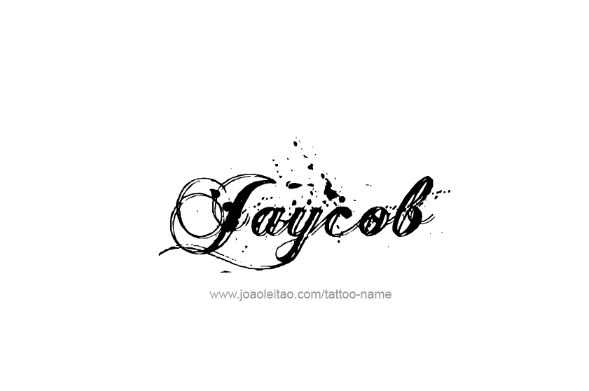 Tattoo Design  Name Jaycob   