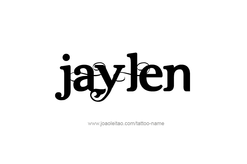 Tattoo Design  Name Jaylen   