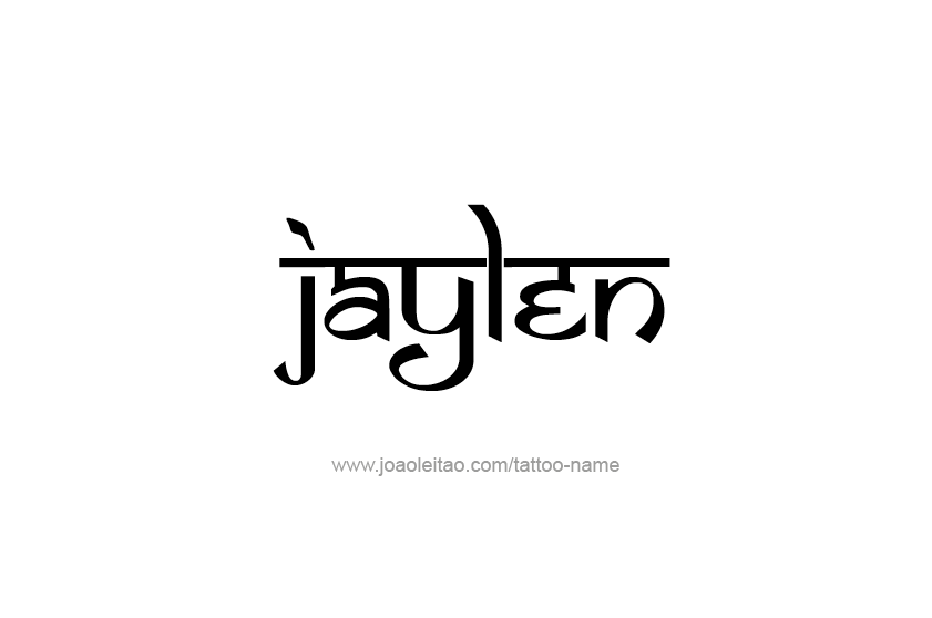 Tattoo Design  Name Jaylen   