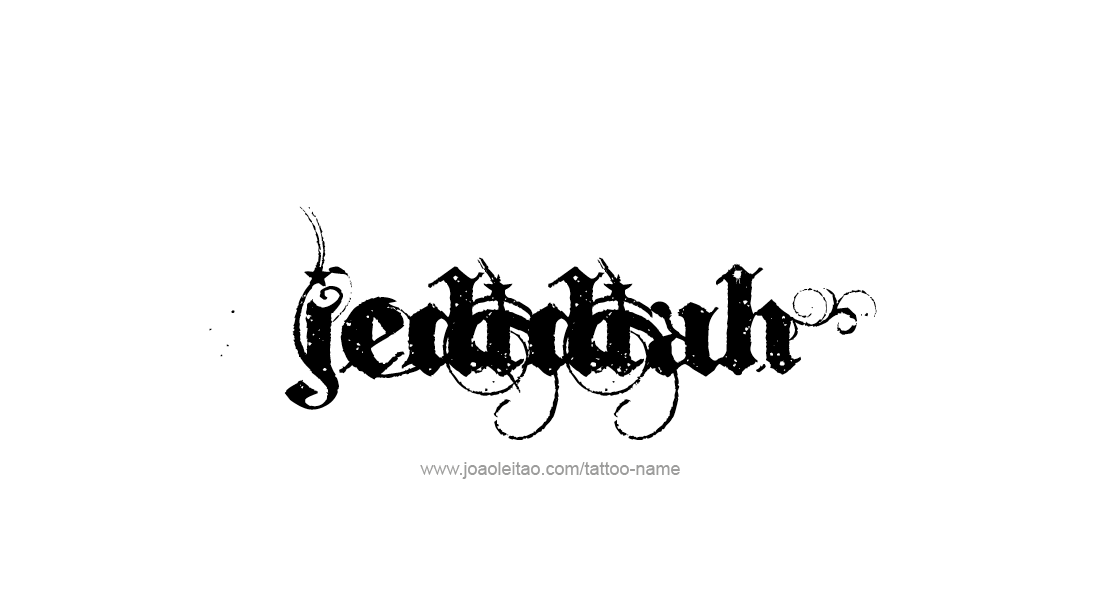 Tattoo Design  Name Jedidiah   