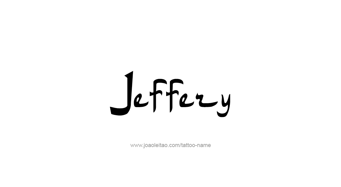 Tattoo Design  Name Jeffery   