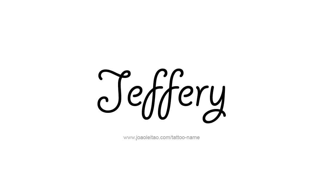 Tattoo Design  Name Jeffery   